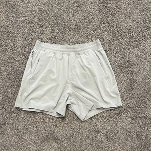 lululemon athletica Light Gray Athletic Shorts